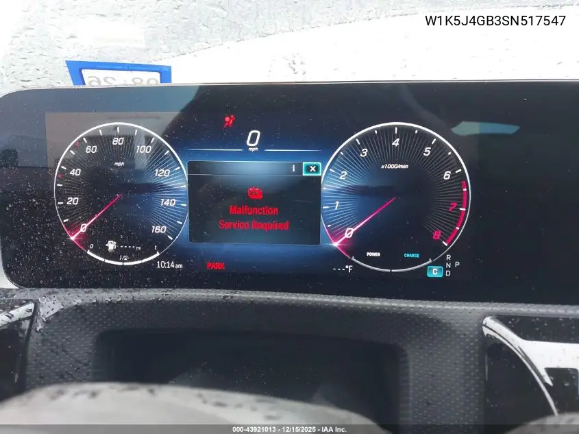 W1K5J4GB3SN517547 2025 Mercedes-Benz Cla 250 Coupe
