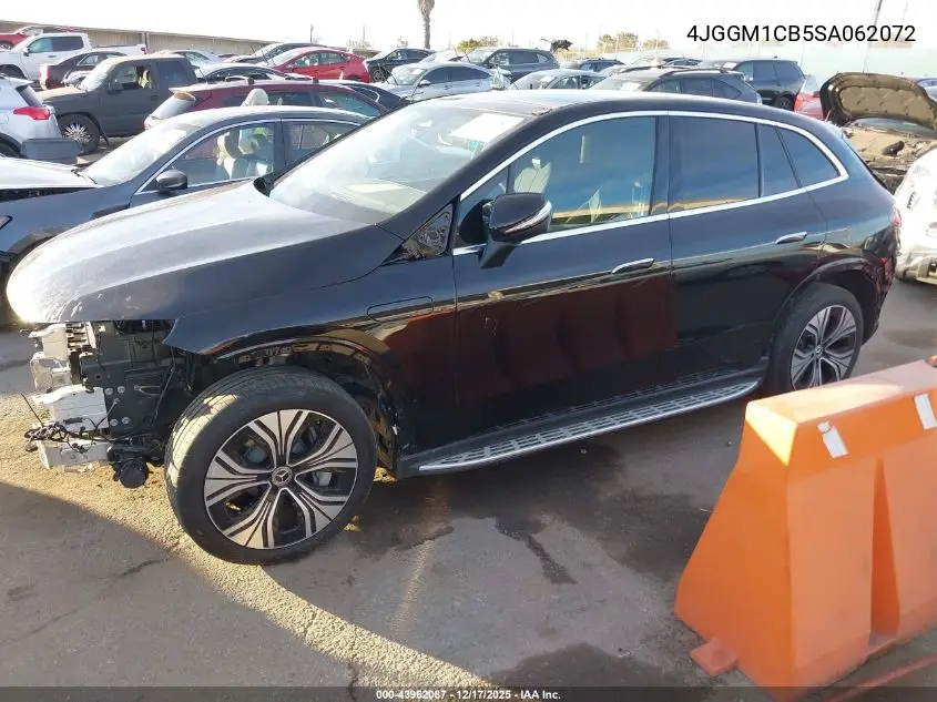 4JGGM1CB5SA062072 2025 Mercedes-Benz Eqe 350 Suv 4Matic
