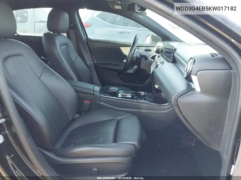 WDD3G4EB5KW017182 2019 Mercedes-Benz A 220