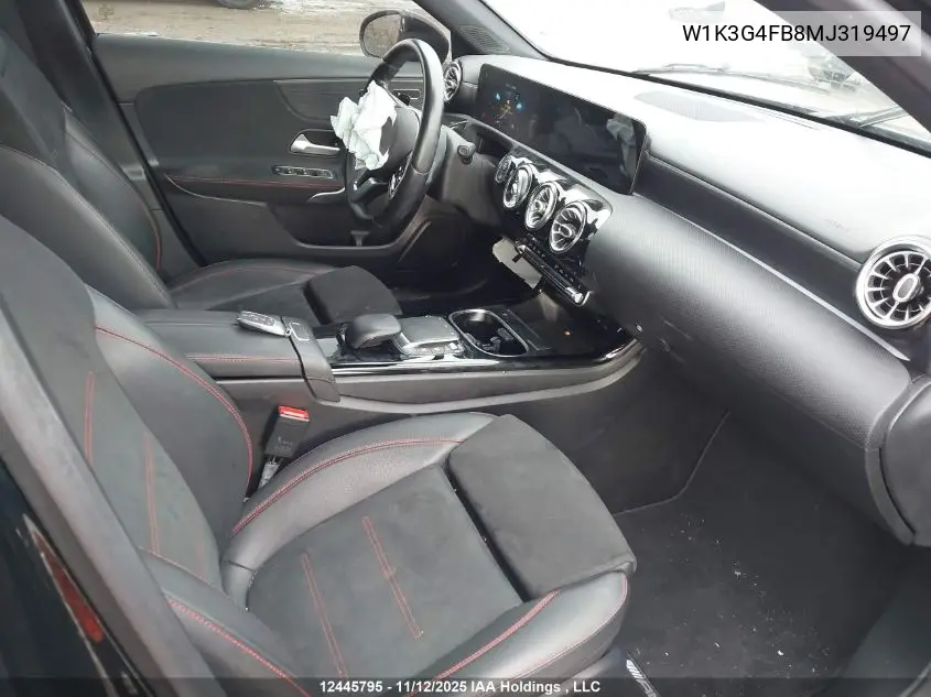 W1K3G4FB8MJ319497 2021 Mercedes-Benz A 220 4Matic