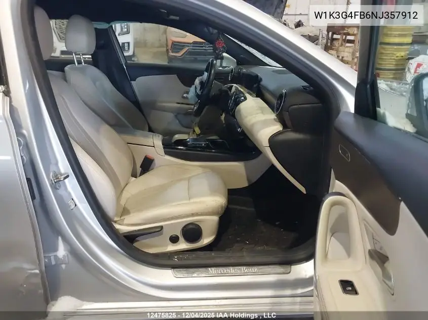 W1K3G4FB6NJ357912 2022 Mercedes-Benz A 220 4Matic