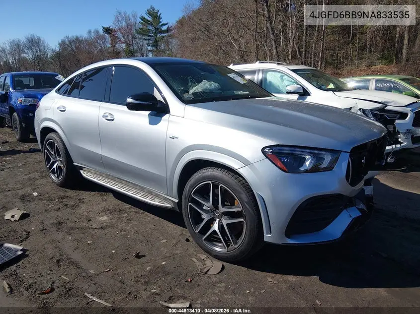 2022 Mercedes-Benz Amg Gle 53 Coupe 4Matic VIN: 4JGFD6BB9NA833535 Lot: 44813410