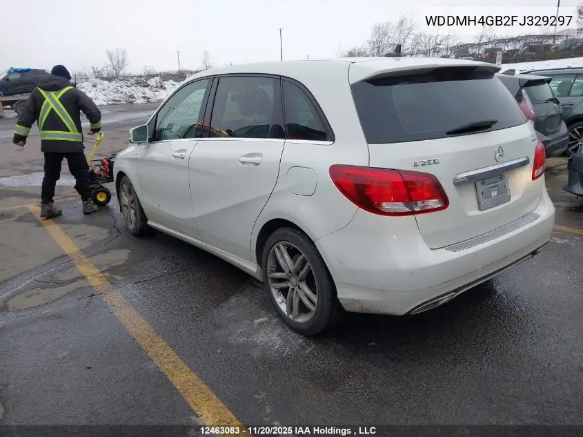 WDDMH4GB2FJ329297 2015 Mercedes-Benz B 250 4Matic Sports Tourer