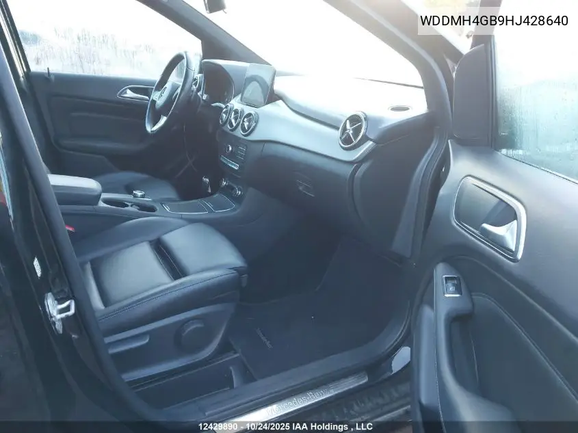WDDMH4GB9HJ428640 2017 Mercedes-Benz B 250 4Matic Sports Tourer