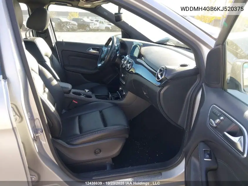 WDDMH4GB6KJ520375 2019 Mercedes-Benz B 250 4Matic Sports Tourer
