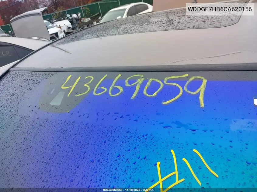 WDDGF7HB6CA620156 2012 Mercedes-Benz C 63 Amg