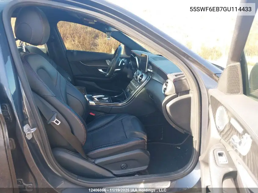 55SWF6EB7GU114433 2016 Mercedes-Benz C 450 Amg 4Matic