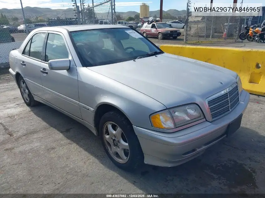 WDBHA29G7YA846965 2000 Mercedes-Benz C 280