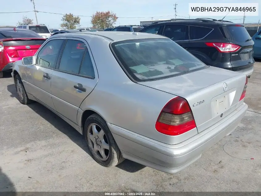 WDBHA29G7YA846965 2000 Mercedes-Benz C 280