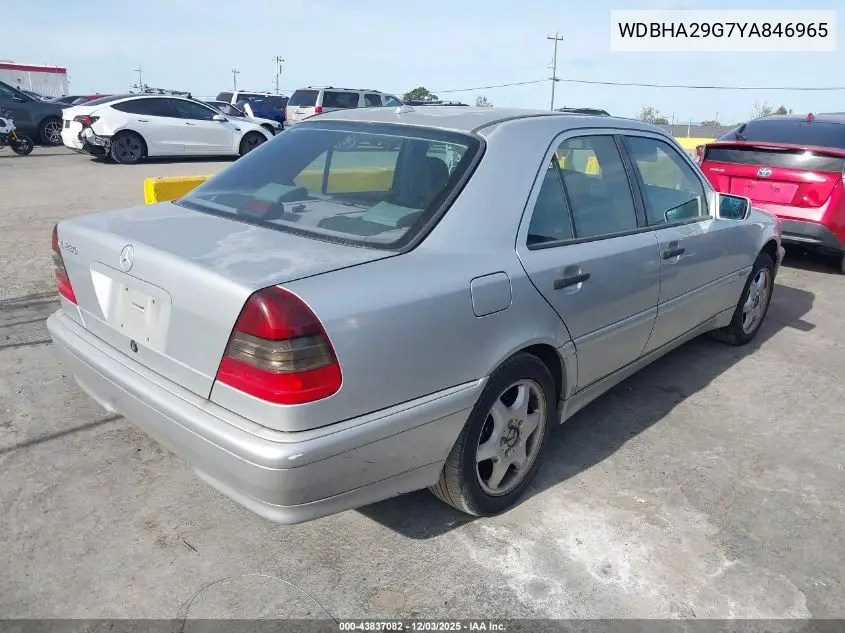 WDBHA29G7YA846965 2000 Mercedes-Benz C 280