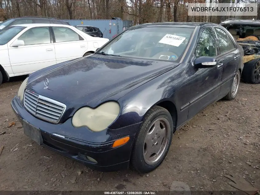 WDBRF64JX1F076513 2001 Mercedes-Benz C 320