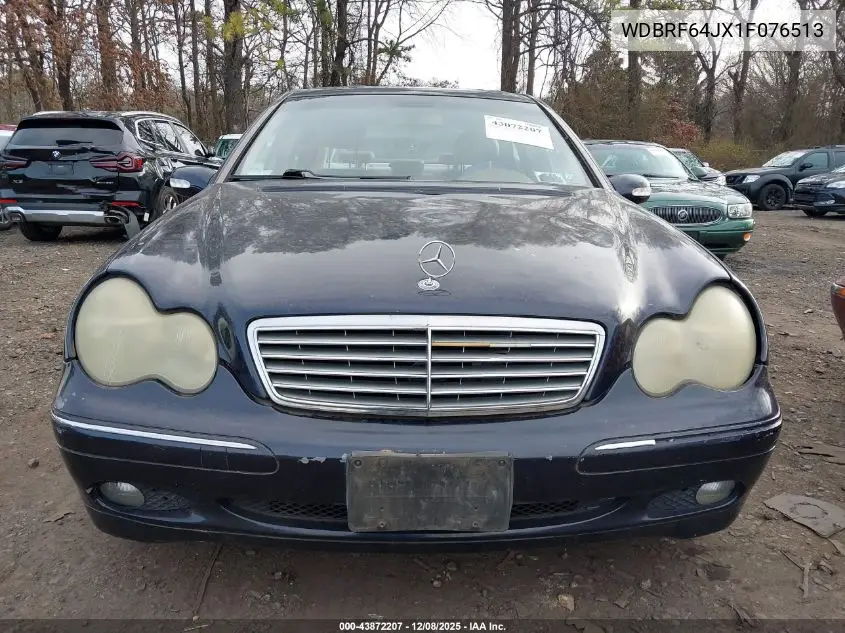 WDBRF64JX1F076513 2001 Mercedes-Benz C 320