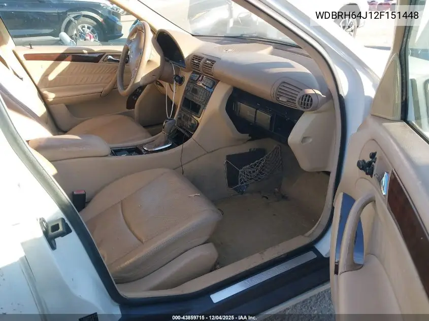 WDBRH64J12F151448 2002 Mercedes-Benz C 320