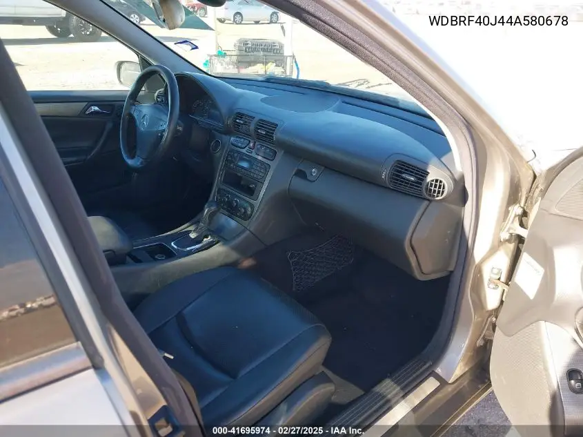 2004 Mercedes-Benz C 230 VIN: WDBRF40J44A580678 Lot: 41695974