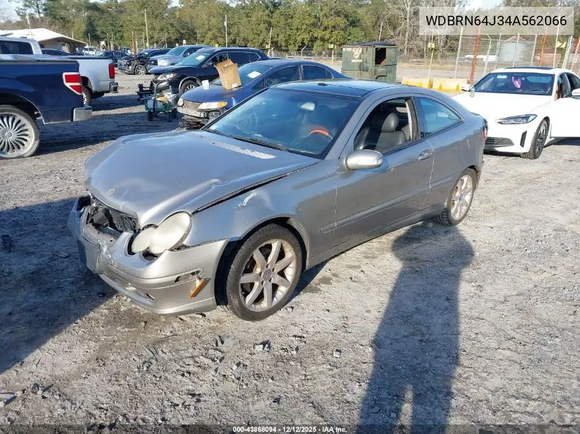 WDBRN64J34A562066 2004 Mercedes-Benz C 320 Sport