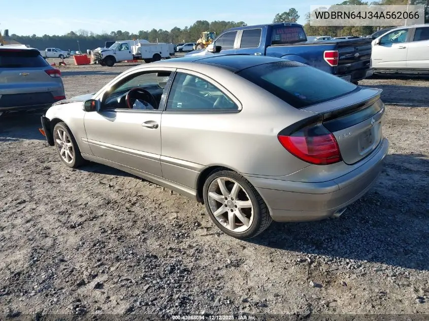 WDBRN64J34A562066 2004 Mercedes-Benz C 320 Sport
