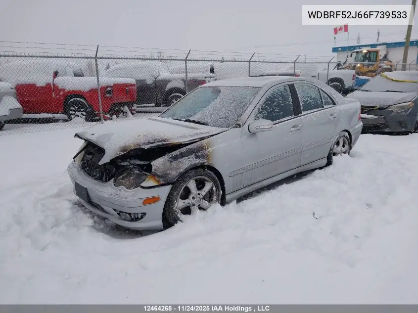 WDBRF52J66F739533 2006 Mercedes-Benz C 230