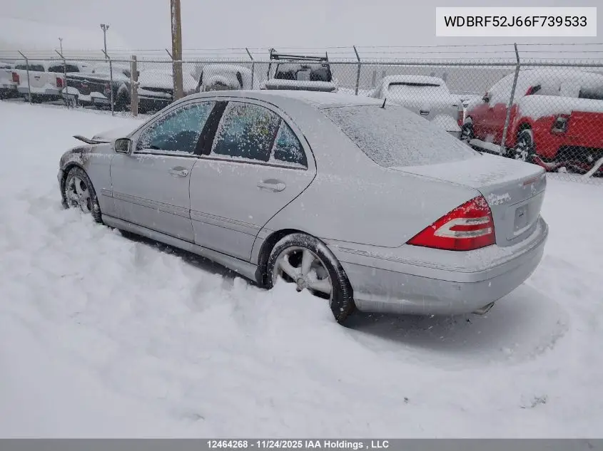 WDBRF52J66F739533 2006 Mercedes-Benz C 230