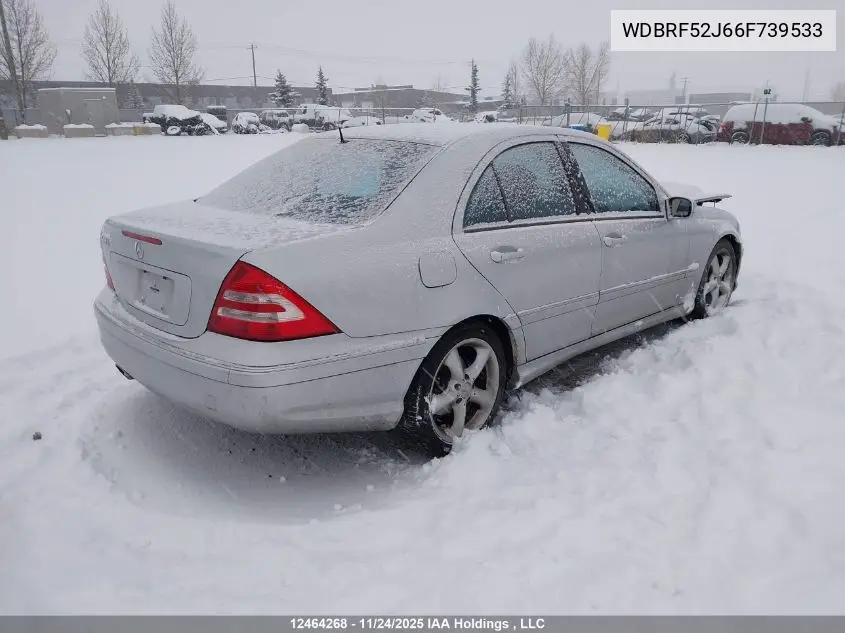 WDBRF52J66F739533 2006 Mercedes-Benz C 230
