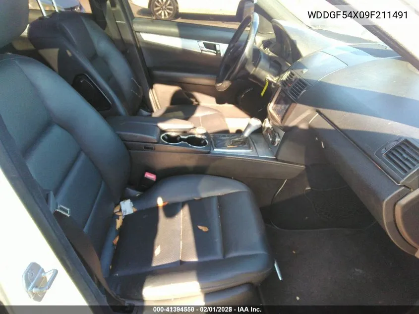 2009 Mercedes-Benz C 300 Luxury/Sport VIN: WDDGF54X09F211491 Lot: 41394550