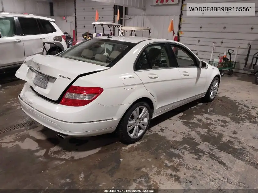 WDDGF8BB9BR165561 2011 Mercedes-Benz C 300 Luxury 4Matic