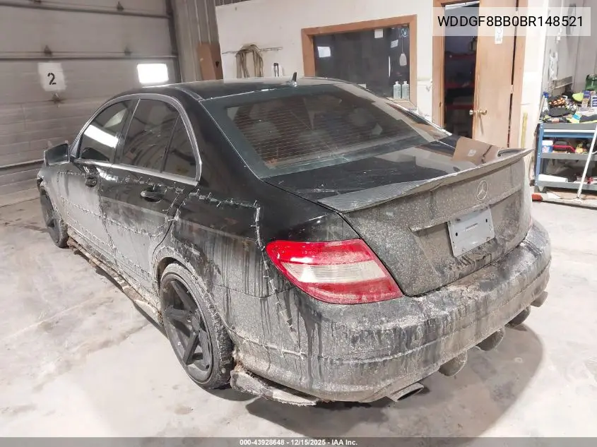 WDDGF8BB0BR148521 2011 Mercedes-Benz C 300 Sport 4Matic