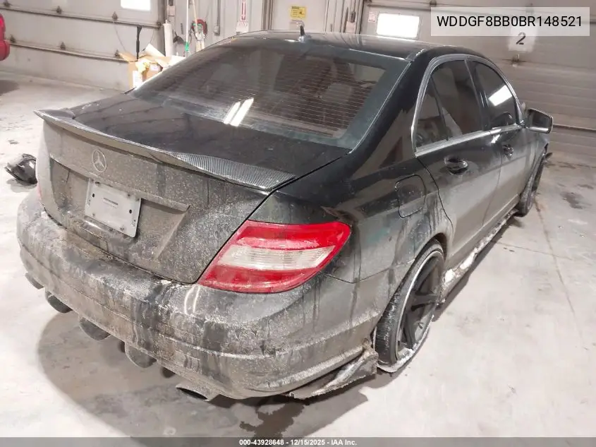 WDDGF8BB0BR148521 2011 Mercedes-Benz C 300 Sport 4Matic