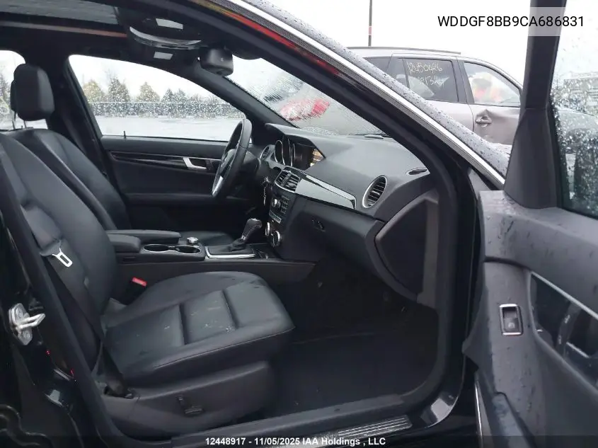 WDDGF8BB9CA686831 2012 Mercedes-Benz C 300 4Matic