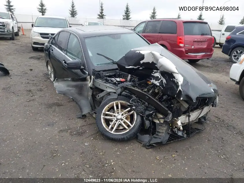 WDDGF8FB9CA698004 2012 Mercedes-Benz C 250 4Matic