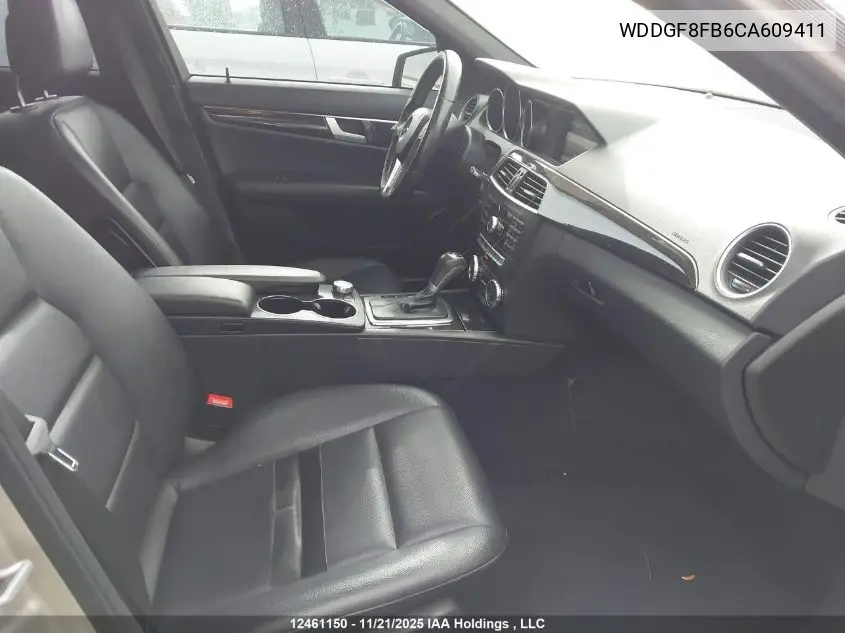 WDDGF8FB6CA609411 2012 Mercedes-Benz C 250 4Matic