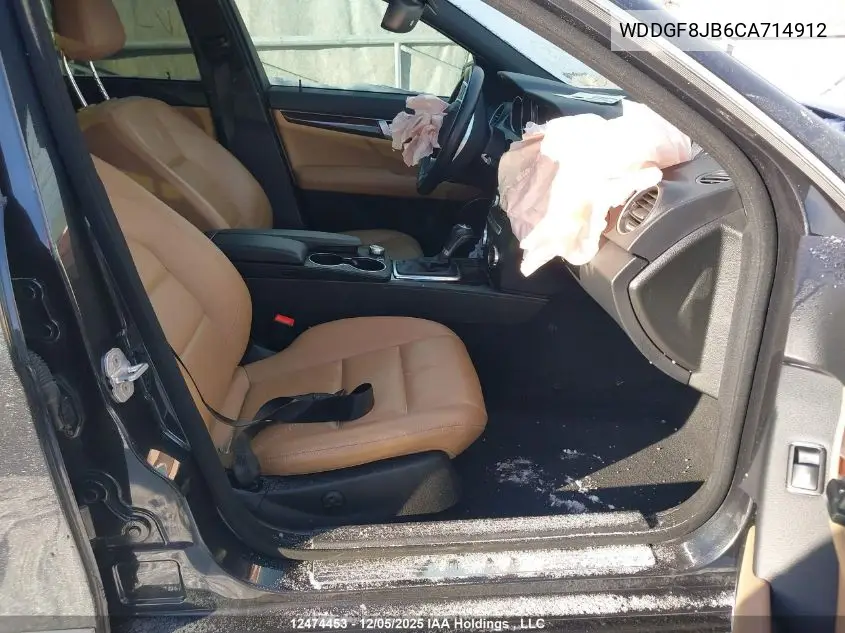 WDDGF8JB6CA714912 2012 Mercedes-Benz C 350 4Matic