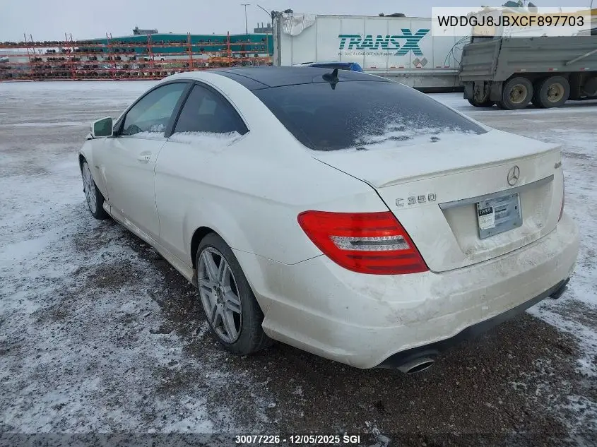WDDGJ8JBXCF897703 2012 Mercedes-Benz C 350 4Matic