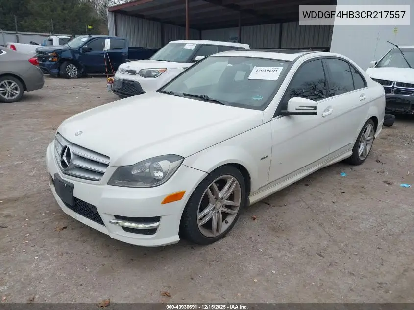 WDDGF4HB3CR217557 2012 Mercedes-Benz C 250 Sport