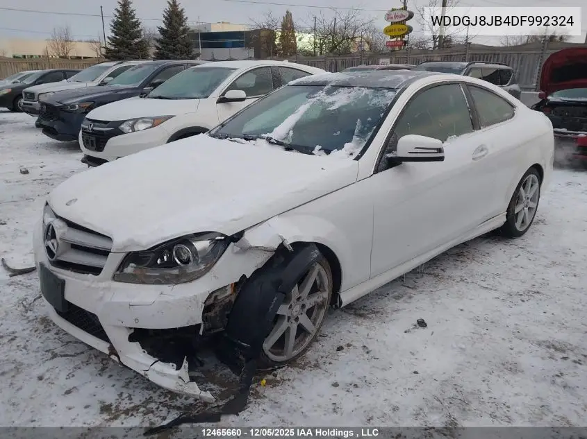 WDDGJ8JB4DF992324 2013 Mercedes-Benz C 350 4Matic