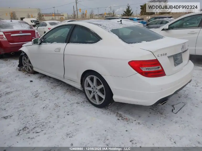 WDDGJ8JB4DF992324 2013 Mercedes-Benz C 350 4Matic