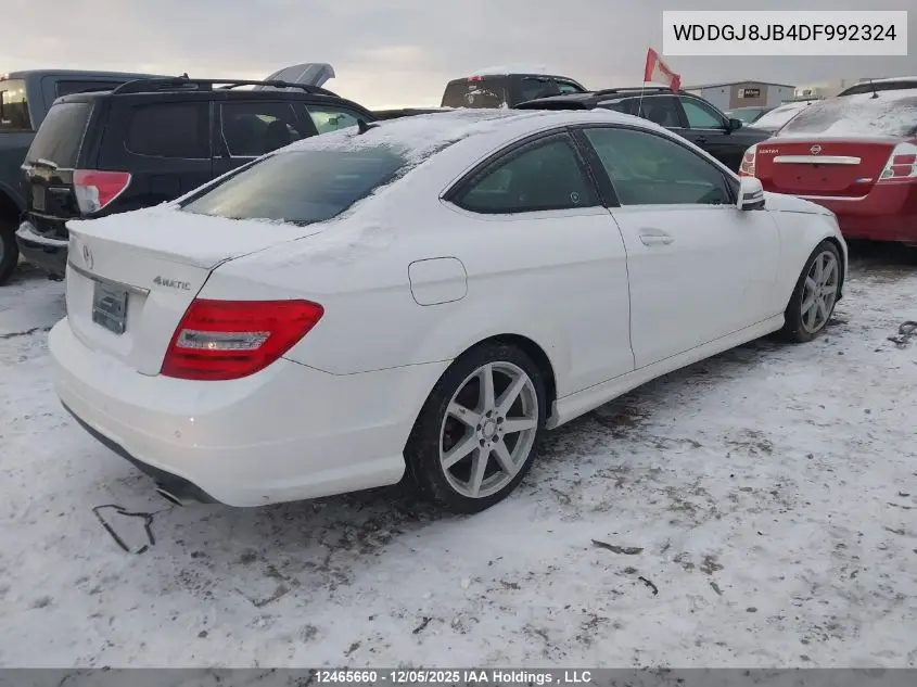 WDDGJ8JB4DF992324 2013 Mercedes-Benz C 350 4Matic