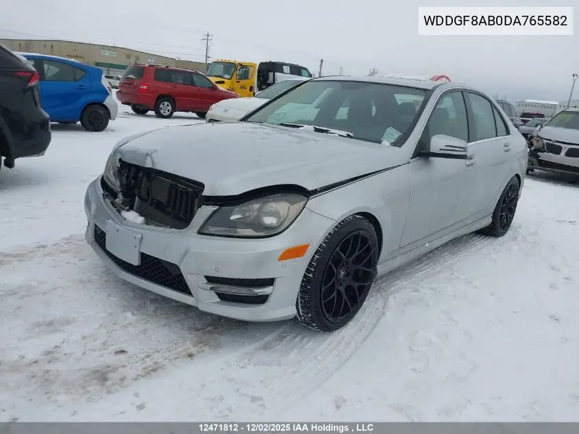 WDDGF8AB0DA765582 2013 Mercedes-Benz C 300 4Matic