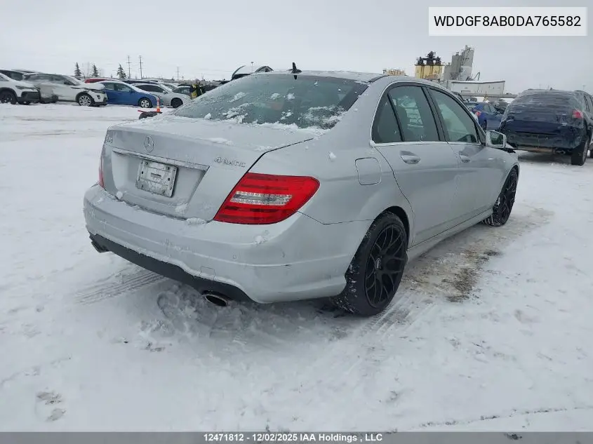 WDDGF8AB0DA765582 2013 Mercedes-Benz C 300 4Matic