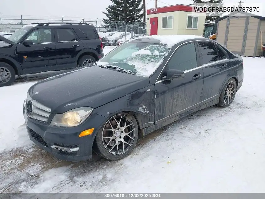 WDDGF8AB5DA787870 2013 Mercedes-Benz C 300 4Matic