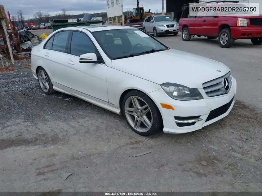 WDDGF8AB2DR265750 2013 Mercedes-Benz C 300 Luxury 4Matic/Sport 4Matic