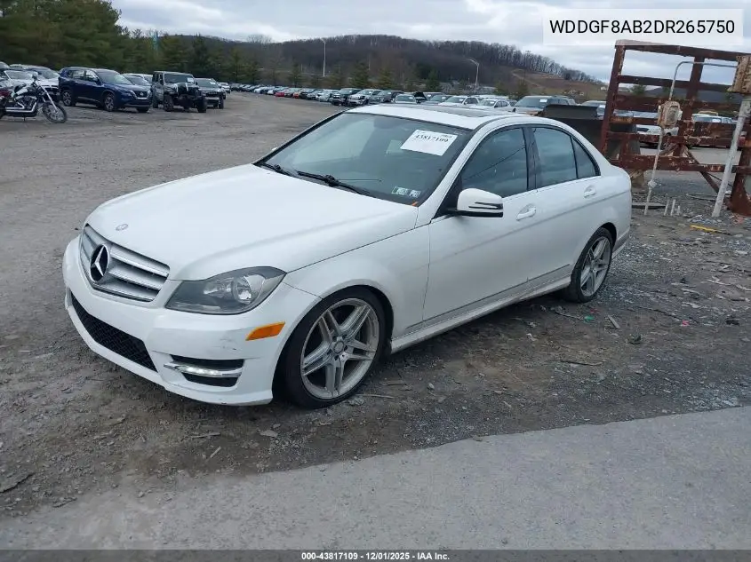 WDDGF8AB2DR265750 2013 Mercedes-Benz C 300 Luxury 4Matic/Sport 4Matic