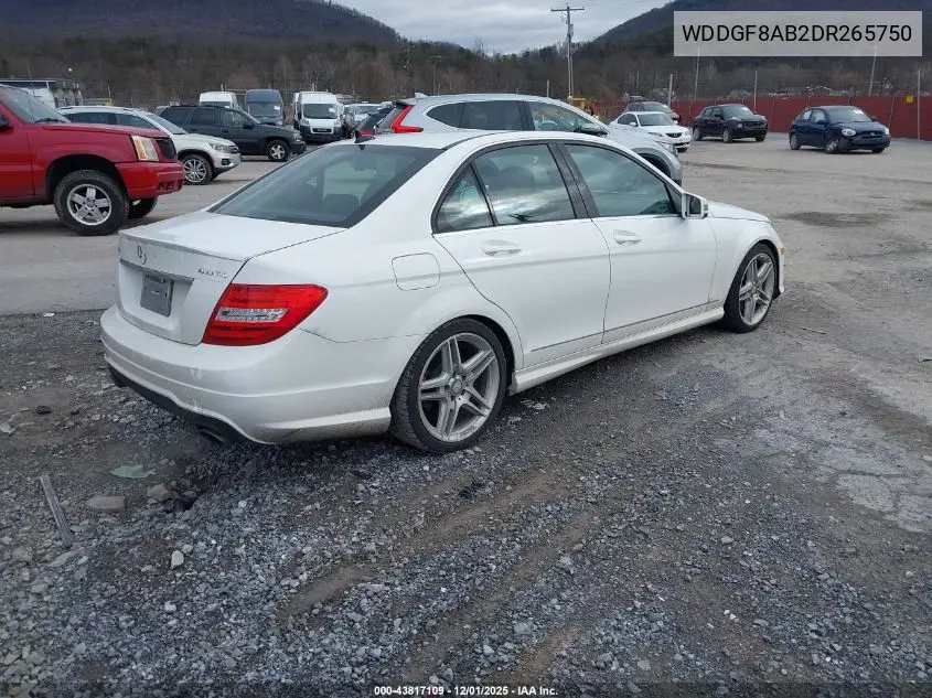 WDDGF8AB2DR265750 2013 Mercedes-Benz C 300 Luxury 4Matic/Sport 4Matic