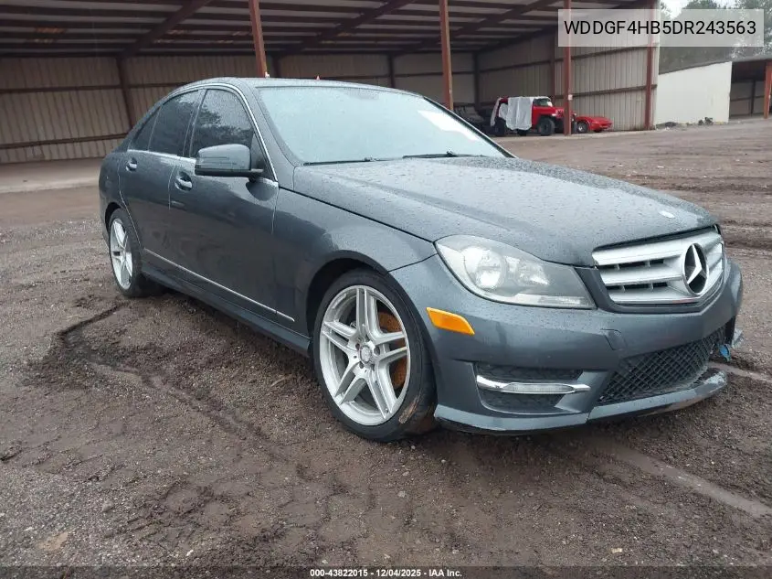 WDDGF4HB5DR243563 2013 Mercedes-Benz C 250 Sport