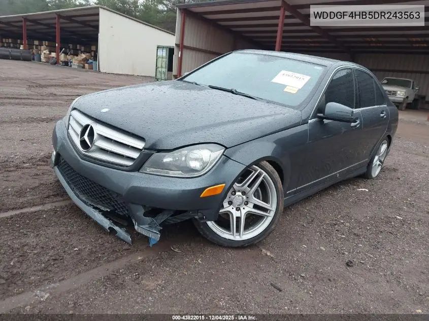WDDGF4HB5DR243563 2013 Mercedes-Benz C 250 Sport