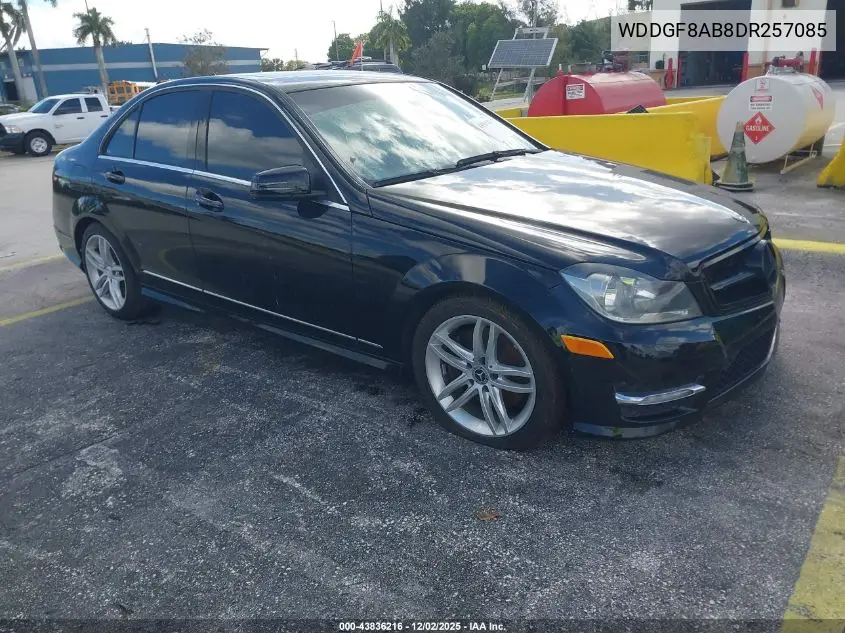 WDDGF8AB8DR257085 2013 Mercedes-Benz C 300 Sport 4Matic