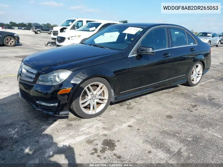 WDDGF8AB2DR265053 2013 Mercedes-Benz C 300 4Matic