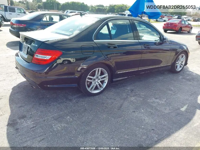 WDDGF8AB2DR265053 2013 Mercedes-Benz C 300 4Matic