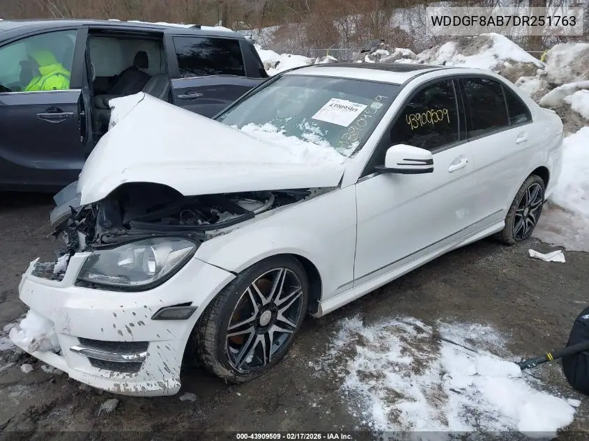 WDDGF8AB7DR251763 2013 Mercedes-Benz C 300