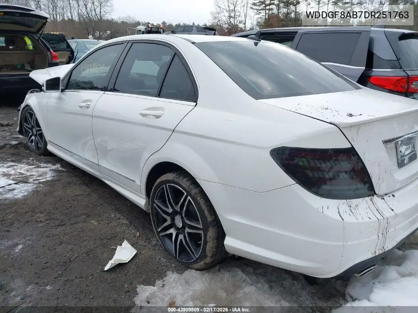 WDDGF8AB7DR251763 2013 Mercedes-Benz C 300