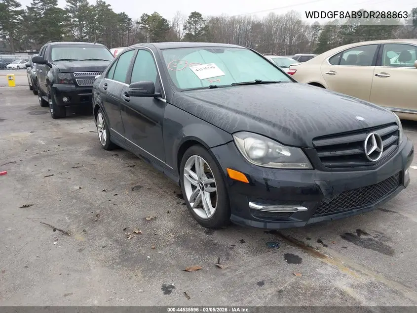 WDDGF8AB9DR288863 2013 Mercedes-Benz C 300 Sport 4Matic